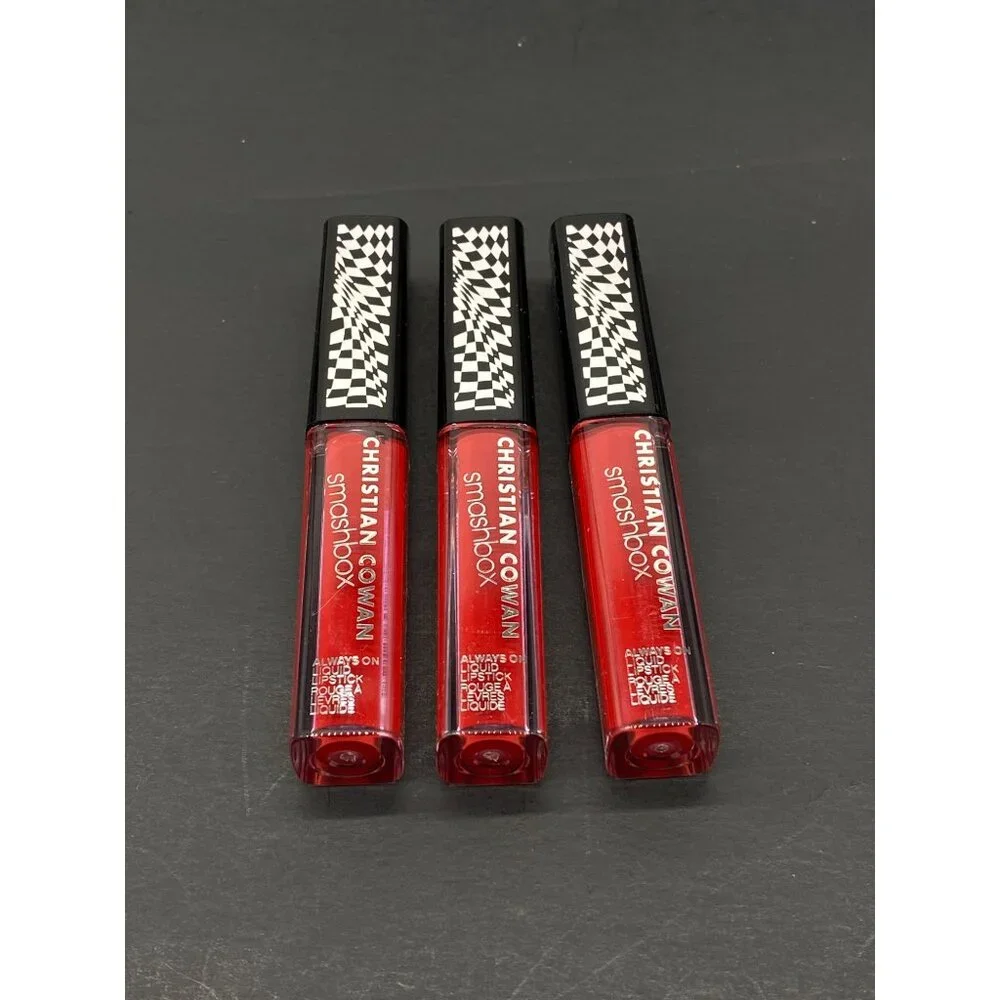 3 Smashbox Christian Cowan Haute Miss Conduct Liquid Lipstick .03 fl oz